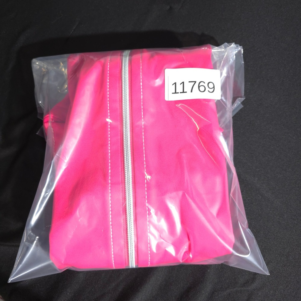 KJUS Golf Vest Womens Medium Hot Pink Full Zip Softshell White Performance Layer - Picture 10 of 10